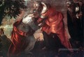 La Visitation italienne Renaissance Tintoretto